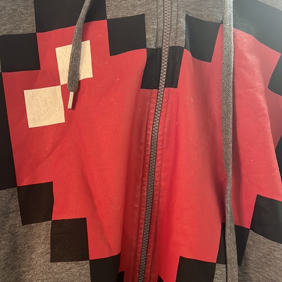 ❤️Love MOSCHINO Oversized Heart Pixel Hoodie - Picture 4 of 15